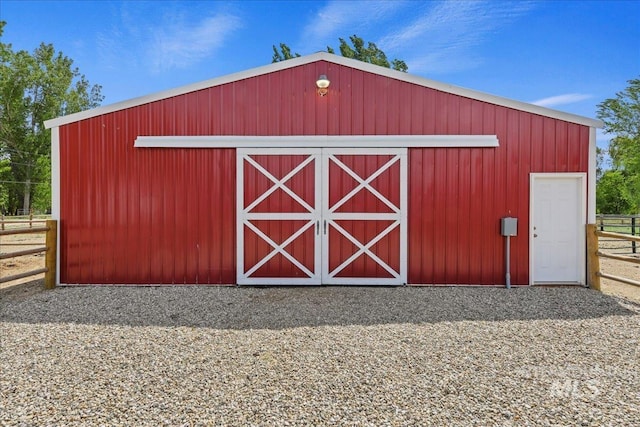 22969 Bumble Bee, Middleton, ID 83644 - view of outdoor structure with fence and an outdoor structure