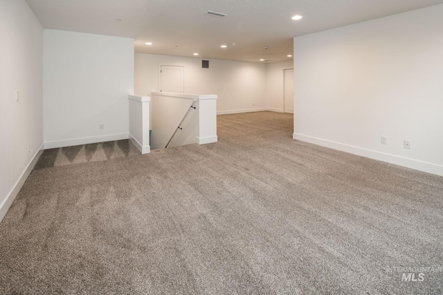 7755 W Flathead Lake St, Eagle, ID 83616 - spare room with recessed lighting, baseboards, and carpet floors
