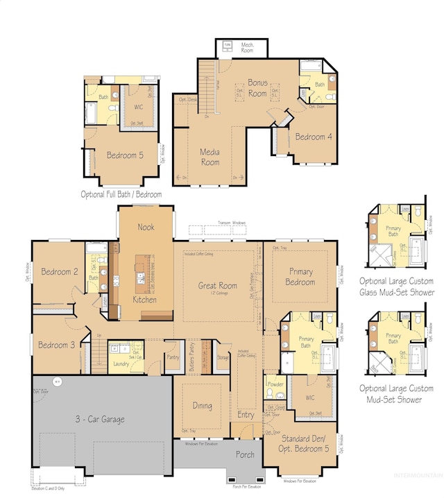 7755 W Flathead Lake St, Eagle, ID 83616 - floor plan / room layout