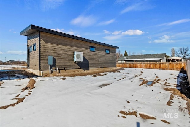 362-436 W London St, Middleton, ID 83644 - view of snowy exterior featuring fence