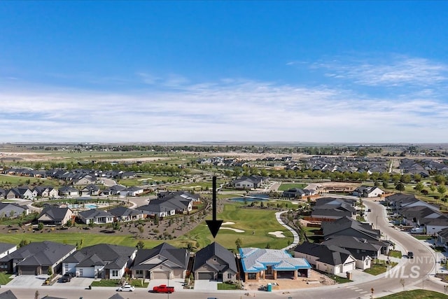 12013 W Zamalek Ct, Kuna, ID 83634 - aerial view of property's location featuring nearby suburban area