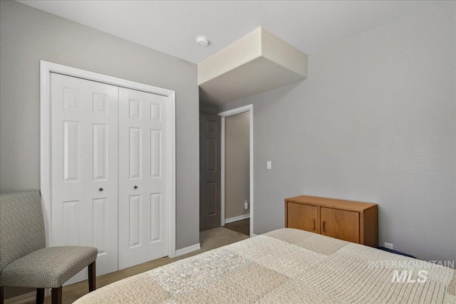 1049 N Purple Sage Way, Eagle, ID 83616 - carpeted bedroom with a closet and baseboards