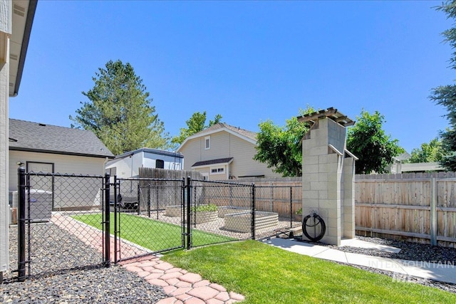 1049 N Purple Sage Way, Eagle, ID 83616 - view of yard featuring a gate