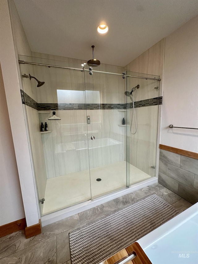 1321 Lande Ln, Moscow, ID 83843 - bathroom featuring a shower stall