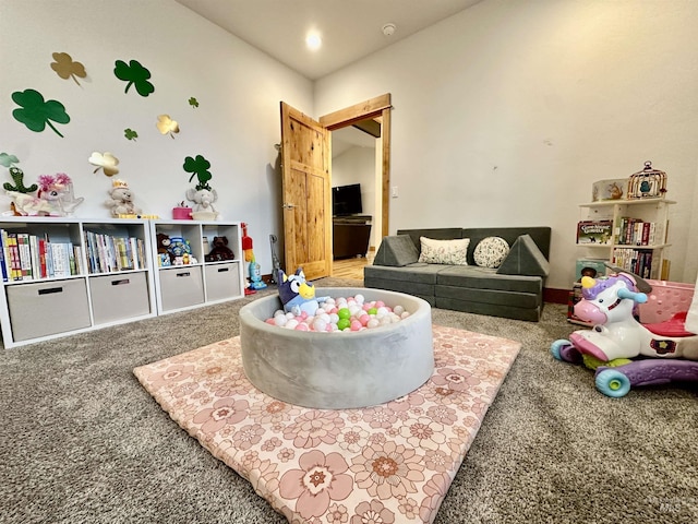1321 Lande Ln, Moscow, ID 83843 - rec room with baseboards and carpet