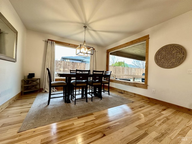 1321 Lande Ln, Moscow, ID 83843 - dining room featuring baseboards and wood finished floors