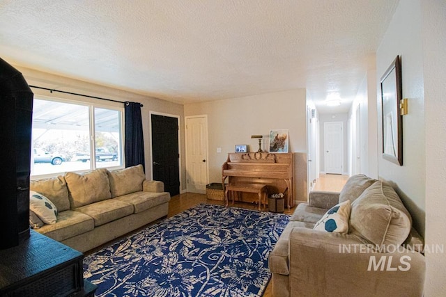 1627 Verdant Ct, Emmett, ID 83617 - living room with a textured ceiling