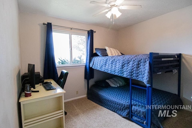 1627 Verdant Ct, Emmett, ID 83617 - carpeted bedroom with ceiling fan and baseboards