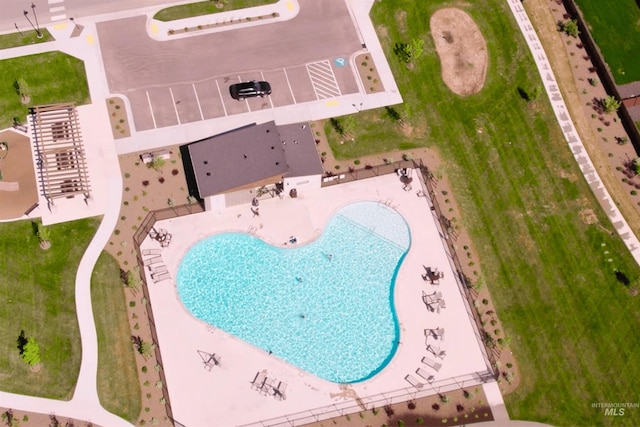 9478 W Napier St, Star, ID 83669 - drone / aerial view of a pool area