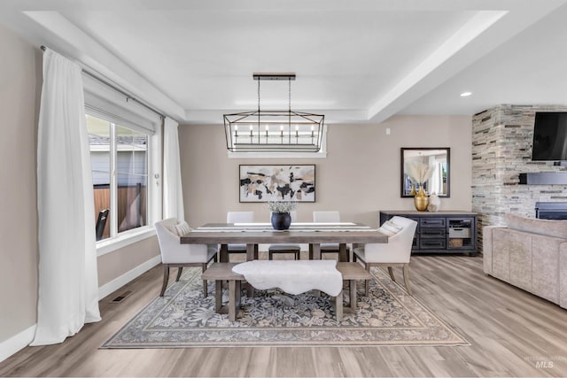 9478 W Napier St, Star, ID 83669 - dining area featuring wood finished floors and baseboards