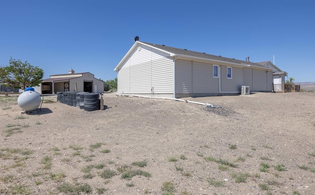 15408 War Eagle Rd, Murphy, ID 83650 - rear view of house with an outdoor structure