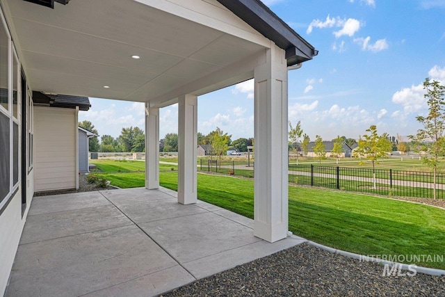 view of patio