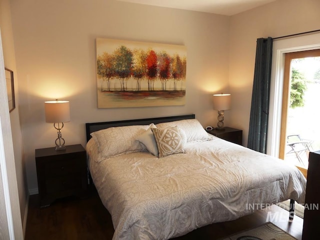 24 Mangum Dr Unit 1, Donnelly, ID 83615 - bedroom with wood finished floors and baseboards