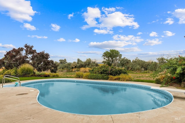 view of pool