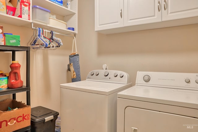 1452 Sagittarius Ct, Nampa, ID 83651 - laundry room with washing machine and dryer and cabinet space