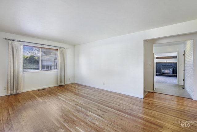 2144 Crestwood Dr, Twin Falls, ID 83301 - unfurnished room with light wood-style floors and baseboards