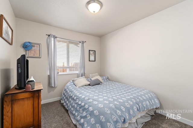 bedroom with carpet flooring