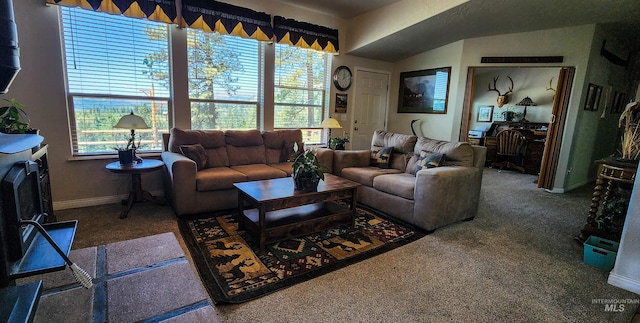 110 Memory Ln, Kamiah, ID 83536 - carpeted living area with baseboards