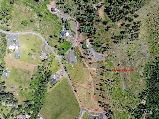 110 Memory Ln, Kamiah, ID 83536 - map of property location with property parcel outlined