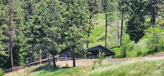 110 Memory Ln, Kamiah, ID 83536 - view of yard featuring a wooded view