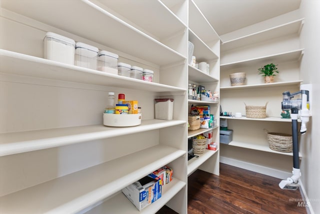 view of pantry