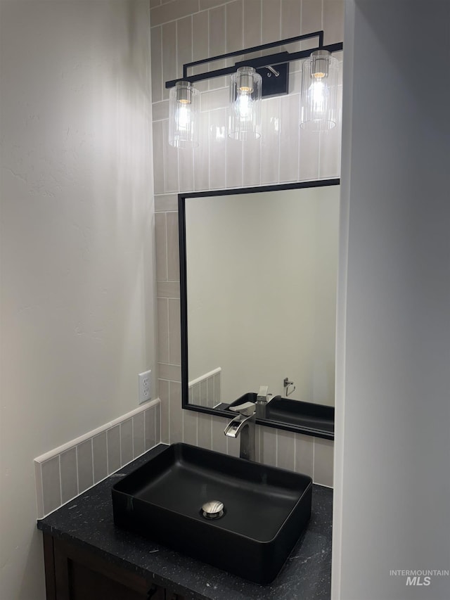 bathroom with a sink