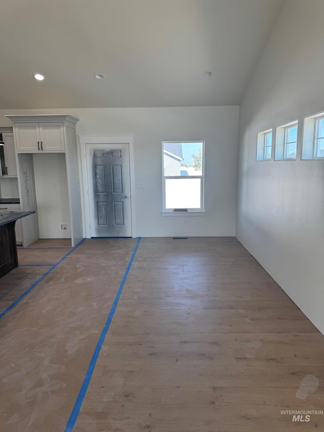 view of unfurnished living room