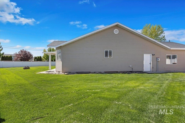 891 N Pointe Dr, Twin Falls, ID 83301 - view of home's exterior featuring an outdoor fire pit