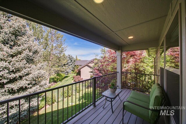 448 E Eaglewoods Ln, Eagle, ID 83616 - view of balcony