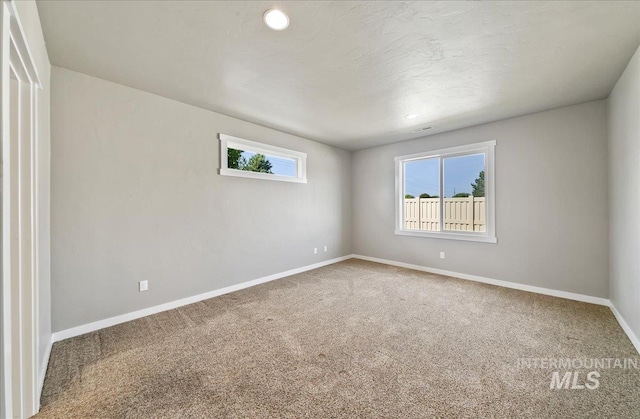 3225 N Quarrystone Way, Meridian, ID 83646 - carpeted spare room featuring baseboards and recessed lighting