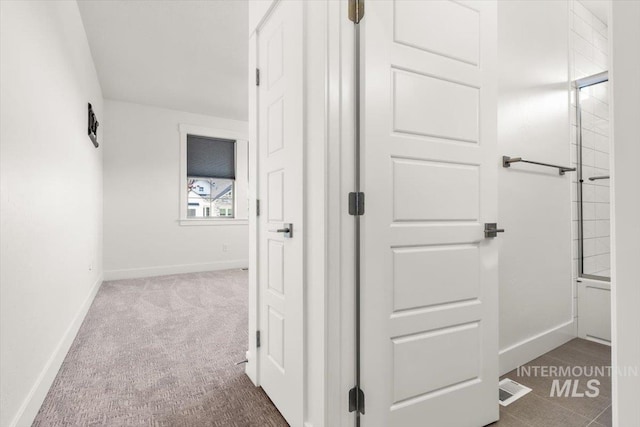 1279 W Ultar, Nampa, ID 83686 - hallway featuring baseboards, carpet flooring, and visible vents