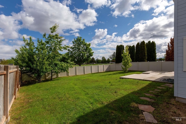 11422 W Darkwood St, Star, ID 83669 - view of yard featuring a patio area