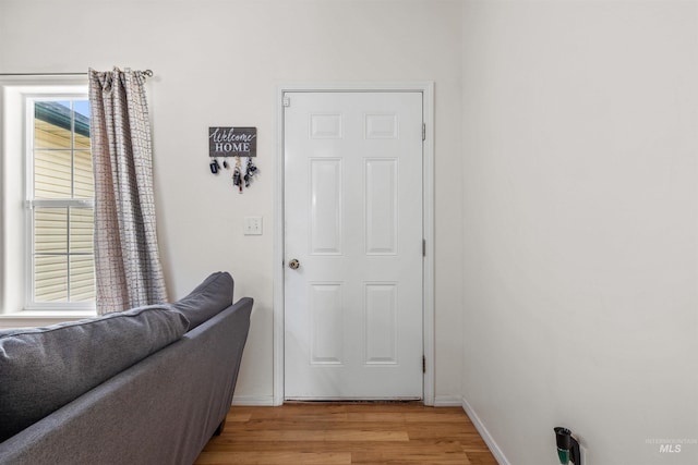 1597 Vista Dr, Twin Falls, ID 83301 - interior space featuring baseboards and light wood-style flooring