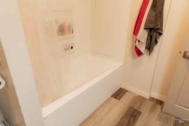 85 E Central Blvd, Cambridge, ID 83610 - bathroom with wood finished floors and baseboards