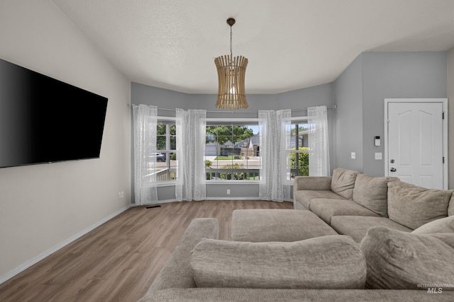 5174 N Rothmans Ave, Boise, ID 83713 - living area with wood finished floors and baseboards