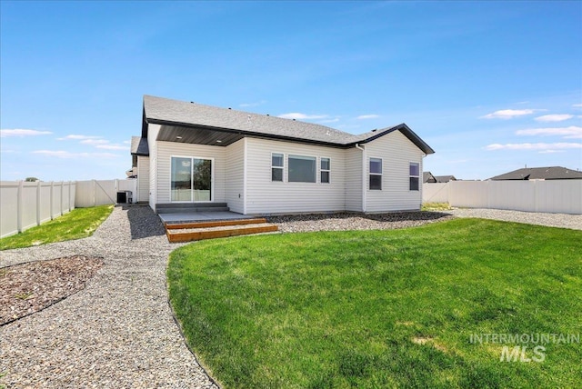 503 April Ave, Twin Falls, ID 83301 - back of house featuring a patio area and central AC