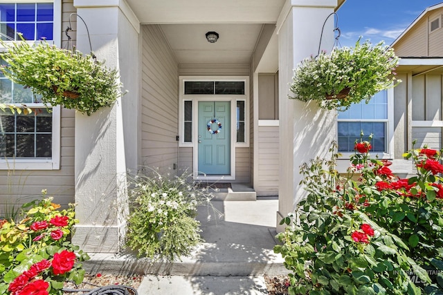 view of property entrance