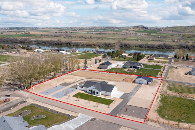 518 Bass Run Ln, Marsing, ID 83639 - view of property location featuring a large body of water and property parcel outlined