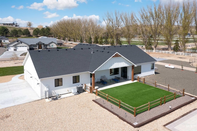 518 Bass Run Ln, Marsing, ID 83639 - back of house with a shingled roof