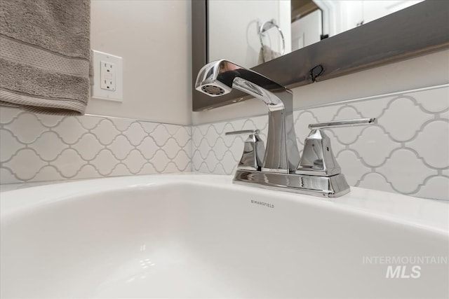 room details with sink