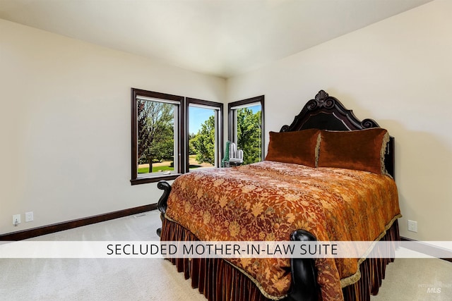 2634 W Sugarberry Dr, Eagle, ID 83616 - bedroom with light carpet and baseboards