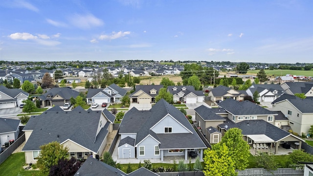 5404 S Palatino Ave, Meridian, ID 83642 - aerial perspective of suburban area