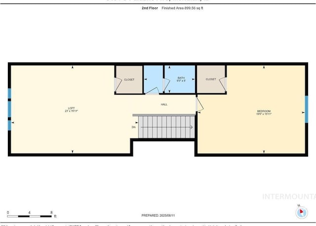 5404 S Palatino Ave, Meridian, ID 83642 - view of room layout
