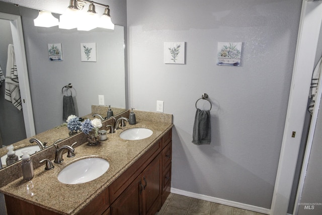 225 E Bayview, Boise, ID 83706 - full bath featuring baseboards and double vanity