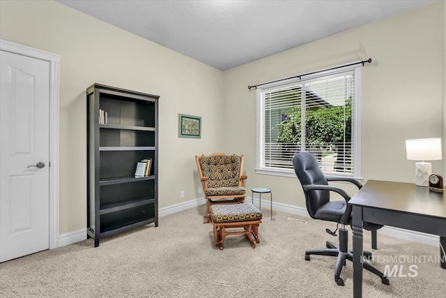 2627 E Moog St, Meridian, ID 83646 - office area featuring carpet flooring and baseboards