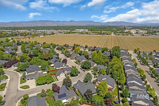 2627 E Moog St, Meridian, ID 83646 - aerial perspective of suburban area with mountains