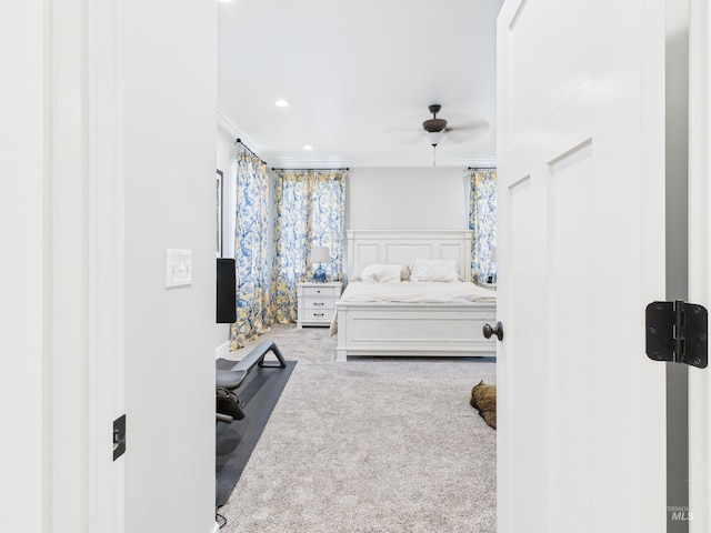 515 School St, Albion, ID 83311 - carpeted bedroom with recessed lighting