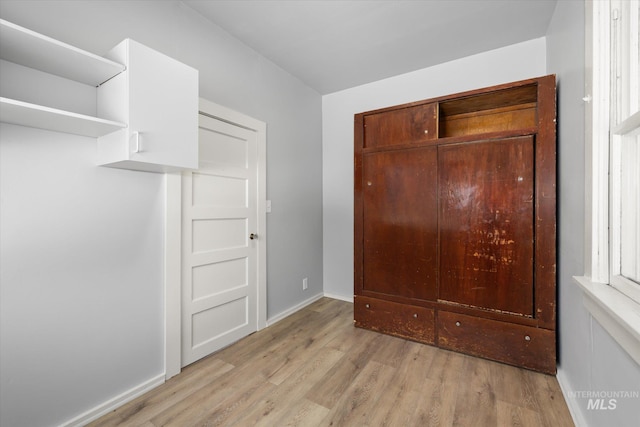 710 N 15th St, Boise, ID 83702 - unfurnished bedroom featuring light wood-style flooring and baseboards