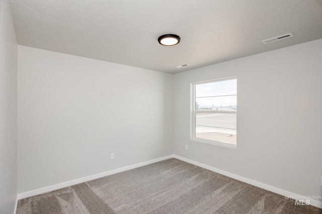 unfurnished room with carpet