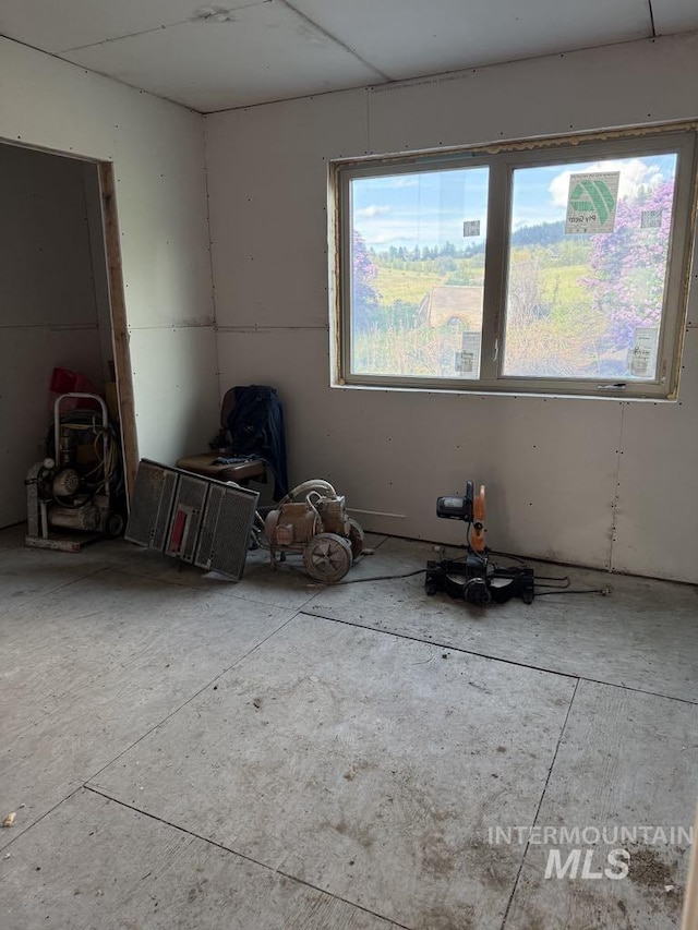 view of empty room